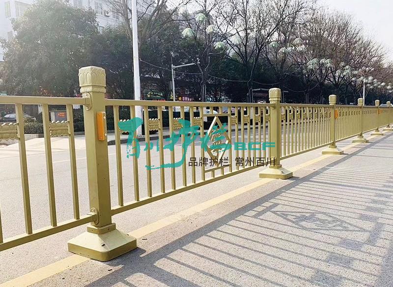 山東寧陽縣城市文化護欄工程